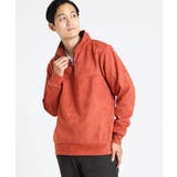 オレンジ(15) | ハーフジップスエード | MK MICHEL KLEIN homme