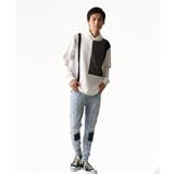 グレンチェックブロック切替パーカー | MK MICHEL KLEIN homme | 詳細画像12