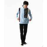 グレンチェックブロック切替パーカー | MK MICHEL KLEIN homme | 詳細画像2