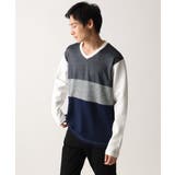 【洗える】パネル切替え長袖カットソー | MK MICHEL KLEIN homme | 詳細画像12