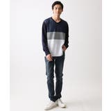 【洗える】パネル切替え長袖カットソー | MK MICHEL KLEIN homme | 詳細画像9