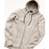 【洗える】 メランジジャージ /スキッパーネックパーカー | MK MICHEL KLEIN homme | 詳細画像1
