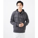 【洗える】 メランジジャージ /スキッパーネックパーカー | MK MICHEL KLEIN homme | 詳細画像10