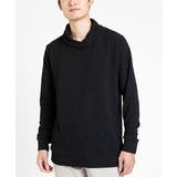 ブラック(94) | ショールカラーネックカットソー | MK MICHEL KLEIN homme