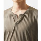 スキッパーネックTシャツ チドリウエーブジャガード | MK MICHEL KLEIN homme | 詳細画像15