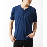 スキッパーネックTシャツ チドリウエーブジャガード | MK MICHEL KLEIN homme | 詳細画像2
