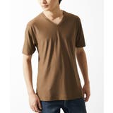 【接触冷感 / ひんやり】 スリップウエーブジャガードVネックTシャツ | MK MICHEL KLEIN homme | 詳細画像3