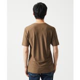 【接触冷感 / ひんやり】 スリップウエーブジャガードVネックTシャツ | MK MICHEL KLEIN homme | 詳細画像6