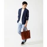 【洗える】へリンボンVネック半袖Tシャツ | MK MICHEL KLEIN homme | 詳細画像15 