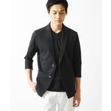 ストライプ柄VネックTシャツ | MK MICHEL KLEIN homme | 詳細画像4