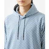【洗える】ジャガードパターンプルオーバーパーカー | MK MICHEL KLEIN homme | 詳細画像6