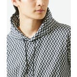 ネイビー(57) | 【洗える】ジャガードパターンプルオーバーパーカー | MK MICHEL KLEIN homme