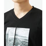 【洗える】モノクロフォトグラフィックプリントTシャツ | MK MICHEL KLEIN homme | 詳細画像17