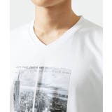 【洗える】モノクロフォトグラフィックプリントTシャツ | MK MICHEL KLEIN homme | 詳細画像6