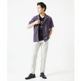 【洗える】フラワー刺繍VネックTシャツ | MK MICHEL KLEIN homme | 詳細画像14