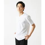 【洗える】アシメトリープリントカットソー | MK MICHEL KLEIN homme | 詳細画像5
