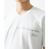 【洗える】アシメトリープリントカットソー | MK MICHEL KLEIN homme | 詳細画像9