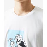 【カワイサトミ / コラボTシャツ】ビーグルドッグプリント | MK MICHEL KLEIN homme | 詳細画像8