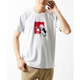 ライトグレー | 【カワイサトミ / コラボTシャツ】ビーグルドッグプリント | MK MICHEL KLEIN homme