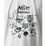 【カワイサトミ / コラボTシャツ】ANGRYプリント | MK MICHEL KLEIN homme | 詳細画像11