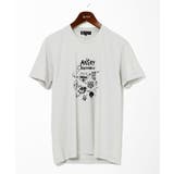 【カワイサトミ / コラボTシャツ】ANGRYプリント | MK MICHEL KLEIN homme | 詳細画像2