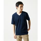 【洗える・サッカー素材】Vネックカットソー | MK MICHEL KLEIN homme | 詳細画像11