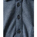 【洗える】ストライプサッカーポロシャツ | MK MICHEL KLEIN homme | 詳細画像12
