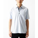 【洗える】ストライプサッカーポロシャツ | MK MICHEL KLEIN homme | 詳細画像2