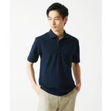 【洗える】ストライプサッカーポロシャツ | MK MICHEL KLEIN homme | 詳細画像27