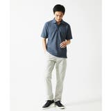 【洗える】ストライプサッカーポロシャツ | MK MICHEL KLEIN homme | 詳細画像5