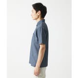 【洗える】ストライプサッカーポロシャツ | MK MICHEL KLEIN homme | 詳細画像7