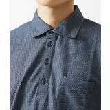 【洗える】ストライプサッカーポロシャツ | MK MICHEL KLEIN homme | 詳細画像9