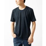 ネイビー | 【洗える】アンダーハイプTシャツ | MK MICHEL KLEIN homme