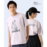 ピンク | 【洗える】ビンテージスヌーピーTシャツ | MK MICHEL KLEIN homme