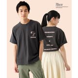 ダークグレー | 【洗える】ビンテージスヌーピーTシャツ | MK MICHEL KLEIN homme