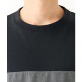 【接触冷感】ブロック切替Tシャツ | MK MICHEL KLEIN homme | 詳細画像5