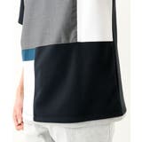 【接触冷感】ブロック切替Tシャツ | MK MICHEL KLEIN homme | 詳細画像8