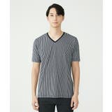 カットソー / サッカーストライプジャージ | MK MICHEL KLEIN homme | 詳細画像2