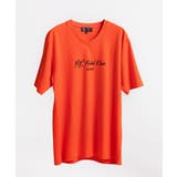 オレンジ(15) | ブランドロゴカットソー / シルキーテンジク | MK MICHEL KLEIN homme