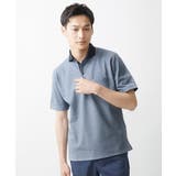 【大きいサイズあり】ポロシャツ/TCメランジ | MK MICHEL KLEIN homme | 詳細画像10 
