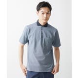【大きいサイズあり】ポロシャツ/TCメランジ | MK MICHEL KLEIN homme | 詳細画像21 