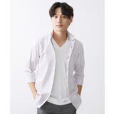 【ON/OFF対応】ランダムストライプカットソー | MK MICHEL KLEIN homme | 詳細画像12