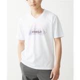 ピンク | 【WFP】WORLDプリントカットソー | MK MICHEL KLEIN homme