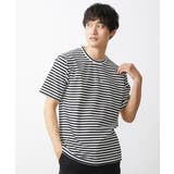 【WFP・洗える】ロゴ刺繍ボーダーカットソー | MK MICHEL KLEIN homme | 詳細画像8