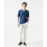 【洗える】ハリヌキテレコVネック半袖 | MK MICHEL KLEIN homme | 詳細画像15