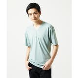 【洗える】ハリヌキテレコVネック半袖 | MK MICHEL KLEIN homme | 詳細画像5