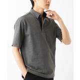 グレー | 【洗える】ボタンダウンカノコポロシャツ | MK MICHEL KLEIN homme