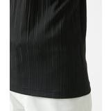 【残りわずか/洗える】3DストライプテレコVネックTシャツ | MK MICHEL KLEIN homme | 詳細画像15