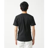 【洗える】3DストライプテレコVネックTシャツ | MK MICHEL KLEIN homme | 詳細画像6
