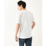 【洗える】 バックサイドプリントTシャツ | MK MICHEL KLEIN homme | 詳細画像3